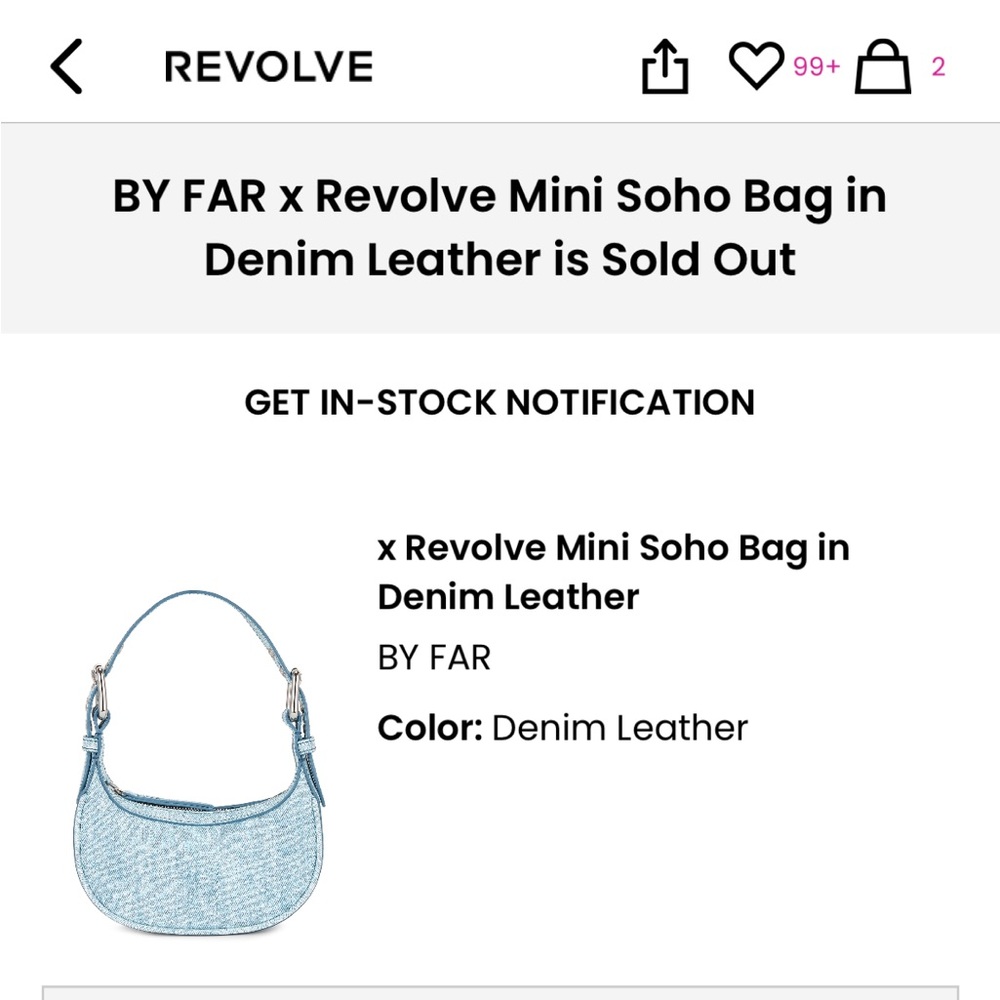 BY FAR MINI BAG - Picture 2 of 7